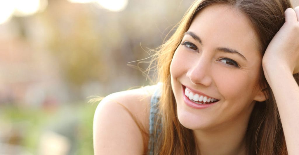 Woman with Beautiful Smile